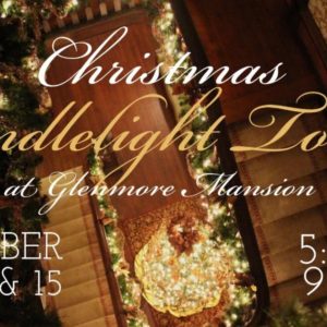 Glenmore Mansion christmas tours graphic