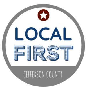 local first jefferson county logo a program by jefferson county chamber of commerce