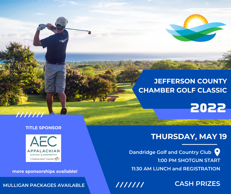 graphic for jefferson county chamber golf classic