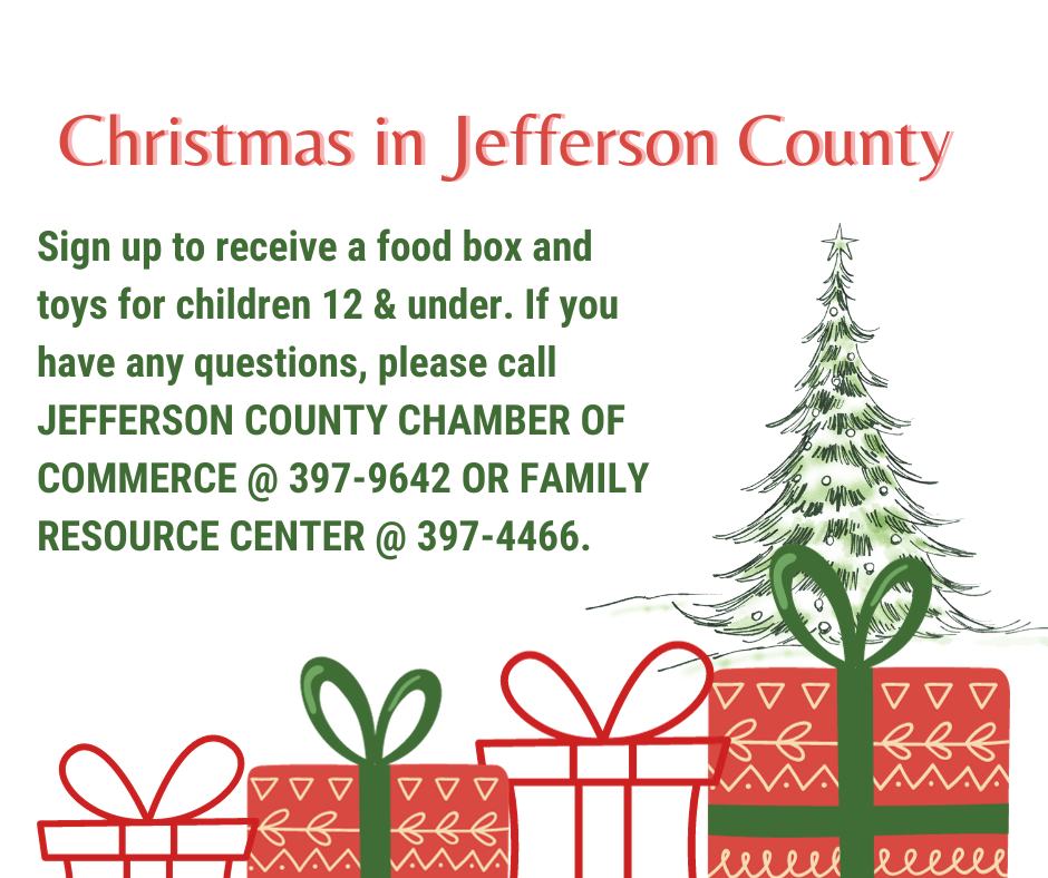 Christmas in Jefferson County Sign Ups Jefferson County, TN, Chamber